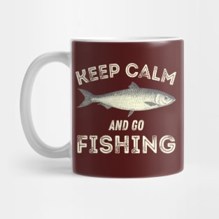 Keep Calm And Go Fishing, Keep Calm And Go Carp Fishing,  Fishing Quotes, Angler Quotes Mug